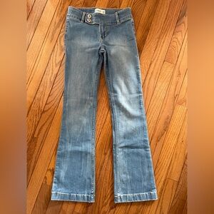 Abercrombie Kids 9 10 Long Low Rise Boot Jeans